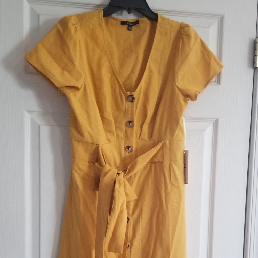 NWTS Blashe yellow dress